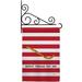 Historic 1St. U.S. Navy Jack Garden Flag Set Patriotic 13 X18.5 Double-Sided Decorative Vertical Flags House Decoration Small Banner Yard Gift