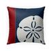 Sail Sand Dollar Indoor|Outdoor Pillow by Kavka Designs-Kav2338