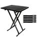 ProX T-KSTU Keyboard Stand Table with Double X-Style DJ Coffin Keyboard Stand Package