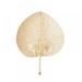 Natural Bamboo Raffia Hand Fans Hand Weaving Fan for Summer Cooling Supplies Farmhouse Wall Decor Wedding Party Favors