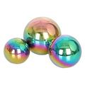 Ball Gazing Garden Sphere Mirror Globe Hollow Stainless Steel Balls Outdoor Reflective Rainbow Polished Shiny Floating