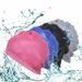 SHCKE Silicone Swim Cap Comfortable Bathing Cap Sunscreen Swimming Cap for Women and Men