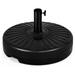 50lbs Water Plastic Umbrella Base Recyclable Patio 20 Umbrella Stand Hold