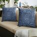 Sorra Home Maven Capri Indoor/Outdoor Knife Edge Pillow Set of Two
