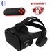 Virtual Reality 3D VR Headset Smart Glasses with Wireless Remote Control VR Glasses for IMAX Movies & Play Games Compatible for Android iOS System Soft|Ultra-Light|Comfortable with Mystery Gift