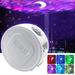 Aurora Night Light Projector Laser Projector and Sleeping Soothing White Noise Sound Machine for Baby Kids Adults 6 Nebula Lighting Modes for Kids Room