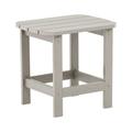 Island Retreat Ez-Care Tek-Woodâ„¢ Adirondack Side Table - Slate Grey