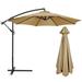 Okwish Umbrella Base Shade Cloth Canopy Only Patio Sunshade Replacement Uv Protection Fits 9.8In 7 Bone Outdoor Parasol Without Umbrella Frame