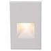 Wac Lighting Wl-Led200 Ledme 5 Tall Led Step And Wall Light - White / Red Lens