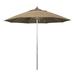 California Umbrella Venture 9 Silver Market Umbrella in Heather