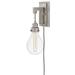 Hinkley Lighting - One Light Pendant - Denton - 1 Light Plug-in Wall Sconce in