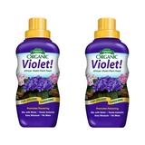 Espoma (VIPF8) Organic Violet! African Violet Plant Food Concentrate 8 oz 2 Pack