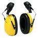 Optime 98 Earmuffs 23 dB NRR Yellow Cap Attached (4 Pack)