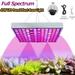 25W/45W Full Spectrum Panel LED Grow Light Greenhouse Horticulture Phyto Lamp for Indoor Tent Plant Veg Flowering Growth