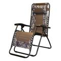 Caravan Canopy Infinity Zero Gravity Steel Frame Patio Deck Chair Camouflage