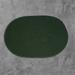 Colonial Mills Boca Raton Solid Oval Rugs 3x5 - Dark Green