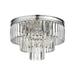 Elk Home Palacial 19 Wide 3-Light Semi Flush Mount - Polished Chrome