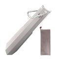 Titanium Garden Hand Serrated Shovel Outdoor Camping Hiking Backpacking Trowel with Clip