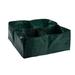 4 Divided Grids Square Planting Container Grow Bag PE Fabric Plants Flowers Vegetables Planter Pot Raised Garden Bed