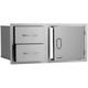 Bull Outdoor Products 25876 Door & Drawer Combo- Stainless Steel