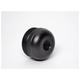 0.62 x 24 Maglite D Cell Solvent Aluminum Trap - Grip Ring Gloss Black