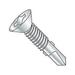 1/4 -20 x 2 3/4 Self-Drilling Screws / Phillips / Flat Head / Steel / Zinc Plating / #4 Point / Wings (Quantity: 1000 pcs)