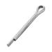 Split Cotter Pin - 13/64 inch x 1 37/64 inch (5mm x 40mm) Carbon Steel 2-Prongs Silver Tone 50 Pcs