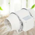 4 Inline Duct Ventilation Fan Circulation Vent Blower for Tent Greenhouse 4 Inline Duct Fan 35W 220 CFM Ventilation Exhaust Blower Fans with Efficient Quiet Copper Motor for Ducting Vents Bathroom