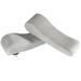 TureClos 2pcs Home Chair Armrest Pads Office Chair Elbow Pillow Forearm Rest Pressure Relief Pillow Grey