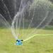 ATIXEL Lawn Sprinkler Automatic Garden Water Sprinklers Lawn Irrigation Rotation 360Â° Outdoor Sprinkler