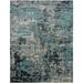 Kalaty MO-357 2 8 x 10 MODENA Collection area rug Aqua / Zinc 2 8 x 10