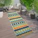 World Rug Gallery Troyes Contemporary Bohemian Indoor/Outdoor Area Rug 2 x7 Runner