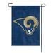 Rams LA NFL (10.5 x15 ) Los Angeles Garden Flag