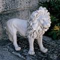 Design Toscano Regal Lion Sentinel of Grisham Manor Statue - Left Foot Forward