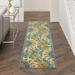 Nourison Aloha Indoor/Outdoor Multicolor 2 3 x 10 Area Rug (2x10)