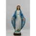 The Faith GIft Shop Our Lady of Grace-Miraculous Mary Garden Resin Stone Statue- 9 Inch Gift of Faith for Friends and Family