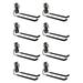 Rubbermaid Fast Track Wall Mounted Garage Storage Utility Multi Hook (8 Pack)