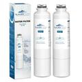 GLACIER FRESH DA29-00020B Refrigerator Water Filter Compatible with DA29-00020A/B DA29-00020B-1 HAF-CIN/EXP 46-9101 RF4267HARS For French Door Fridge Kitchen (Pack of 2)