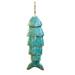Zyooh Colored Fish Wind Chime Hanging From Your Porch Or Deck Weather-resistant And Artistic Wind Chimes