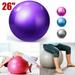 Exercise Ball for Physical Therapy Workout Fitness Ball for Core Strength Yoga Ball for Balance & Flexibility Pink