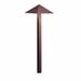 3.8W 1 Led Path Light 8 inches Wide-Textured Tannery Bronze Finish-2700 Color Temperature Bailey Street Home 147-Bel-2011595