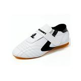 Ferndule Unisex Light Weight Karate Kung Fu Sneaker Boxing Breathable Anti Slip Taekwondo Shoes Comfort White-5 9.5