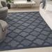 Nourison Easy Care 8 x 10 Navy Blue Indoor/Outdoor Rug