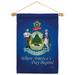 Maine Garden Flag Set States 13 X18.5 Double-Sided Yard Banner