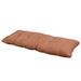 Vargottam Indoor/Outdoor Bench CushionWater Resistant Tufted Patio Seating Lounger Bench Swing Cushion-51 L x 19.5 W x 5 H- Dusty Peach
