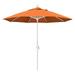 California Umbrella 9 ft. Sunbrella Aluminum Single Vent Tilt Market Umbrella