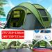 YouLoveIt Easy Pop Up Tent 2-6 Persons Automatic Setup Waterproof 2 Doors-Instant Family Tents for Camping Hiking & Traveling