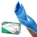 Tronex Vinyl Synthetic Powder-Free Examination Gloves Medical Grade Blue Large (Box of 100)