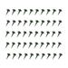 2.75 in. Iron Nails Square Clavos Wrought Iron Nails Pack Of 50 Renovators Supply