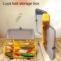 Windfall Multi Grids Double Sided Multipurpose Storage Case for Lures Hooks Fishing Tackle Accessories Storage Box